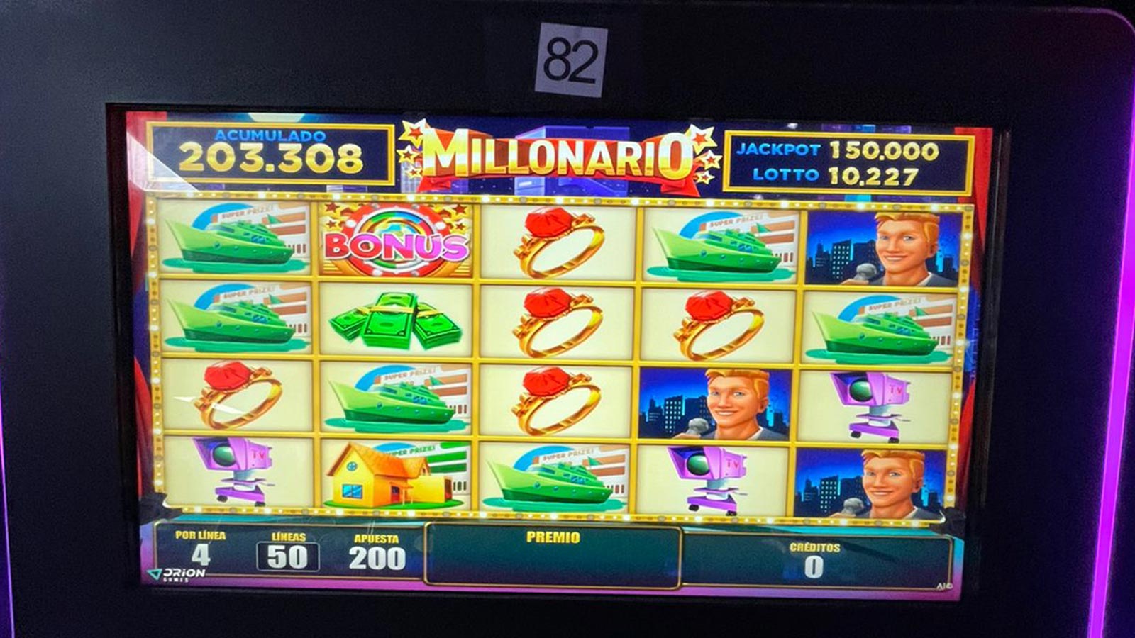 Juego Orion Zoe | millonario
